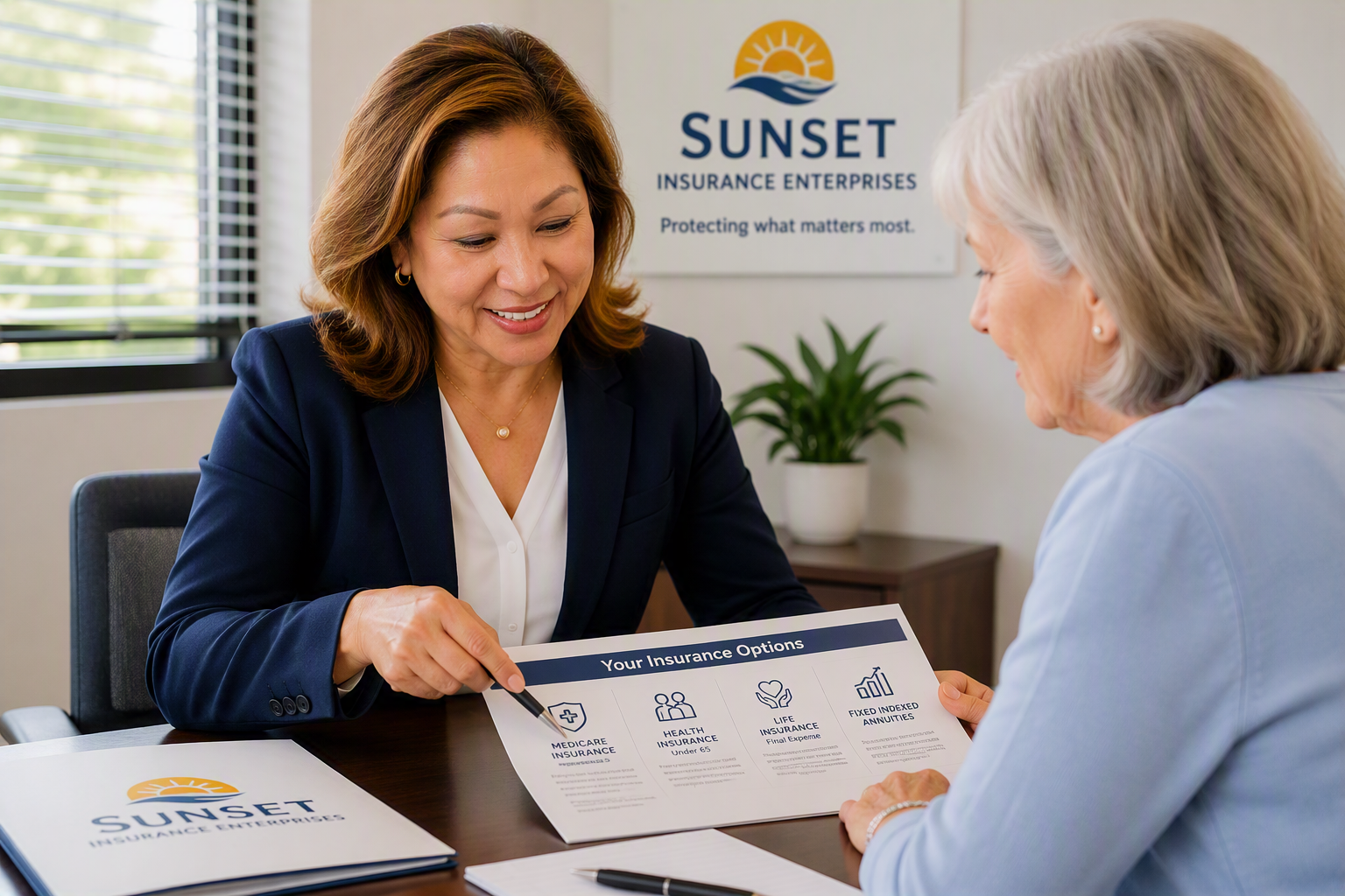 Renelia Sevilla, insurance advisor at Sunset Insurance Enterprises